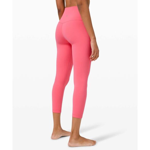 Lululemon Align High-Rise Pant 25” Nulu Size 4 Guava Pink - Picture 7 of 7